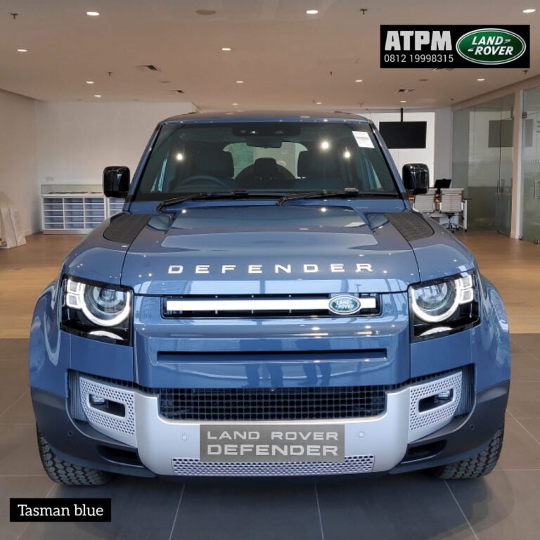 Defender 110 Tasman Blue, Stock ATPM Land Rover PIK