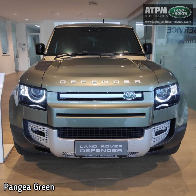 New Defender 130 3.0 S (7 Seater), Pangea Green, ATPM Land Rover PIK Jakarta