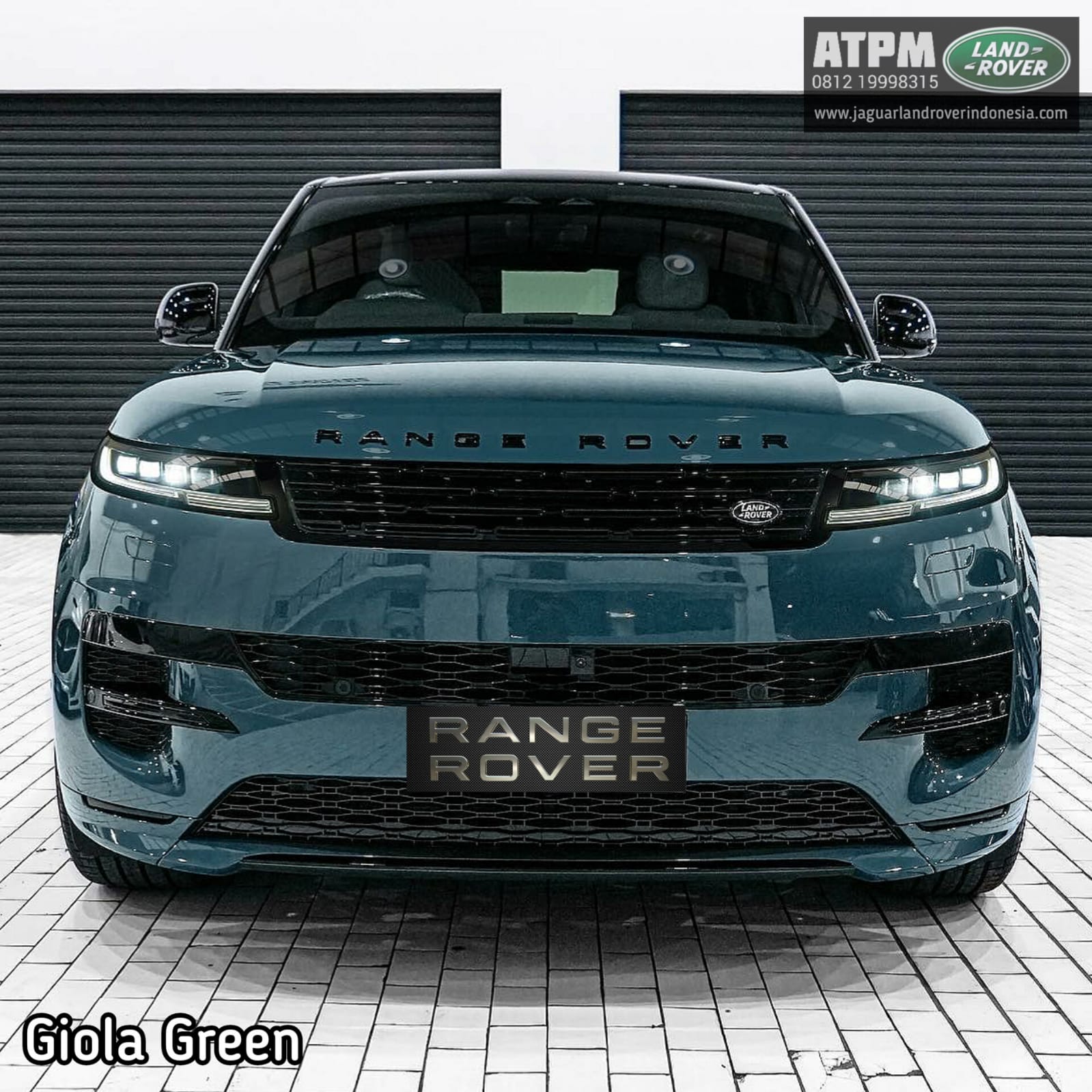 New Range Rover Sport 3.0, Giola Green, ATPM Land Rover PIK Jakarta Indonesia